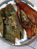 Lintingan/pepes daun beluntas kemangi