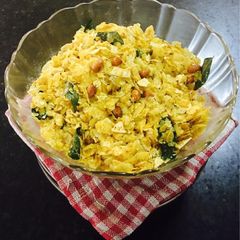 Papad poha..!!!! (Microwave) A picture of Papad poha..!!!! (Microwave).