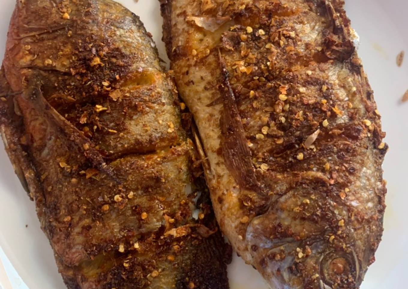 Grilled tilapia