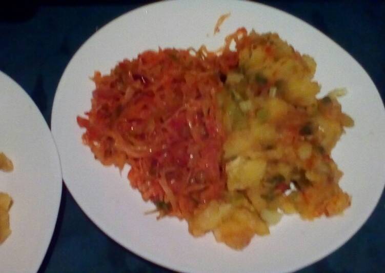 Step-by-Step Guide to Prepare Favorite Mashed bananas with cabbage Cooking Basics for Newbies