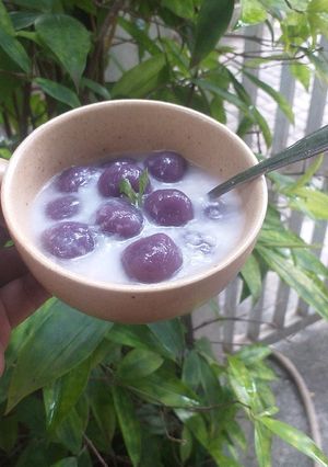 Foto resep Biji Salak Ubi (Ungu)