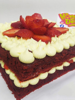 Una foto de Red velvet pastel