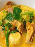 Vegetable and Mushroom Stem Curry