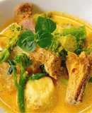 Cà ri rau củ chân nấm