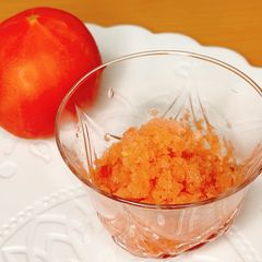 A picture of Tomato Sherbet.