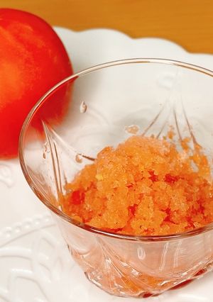 A picture of Tomato Sherbet.