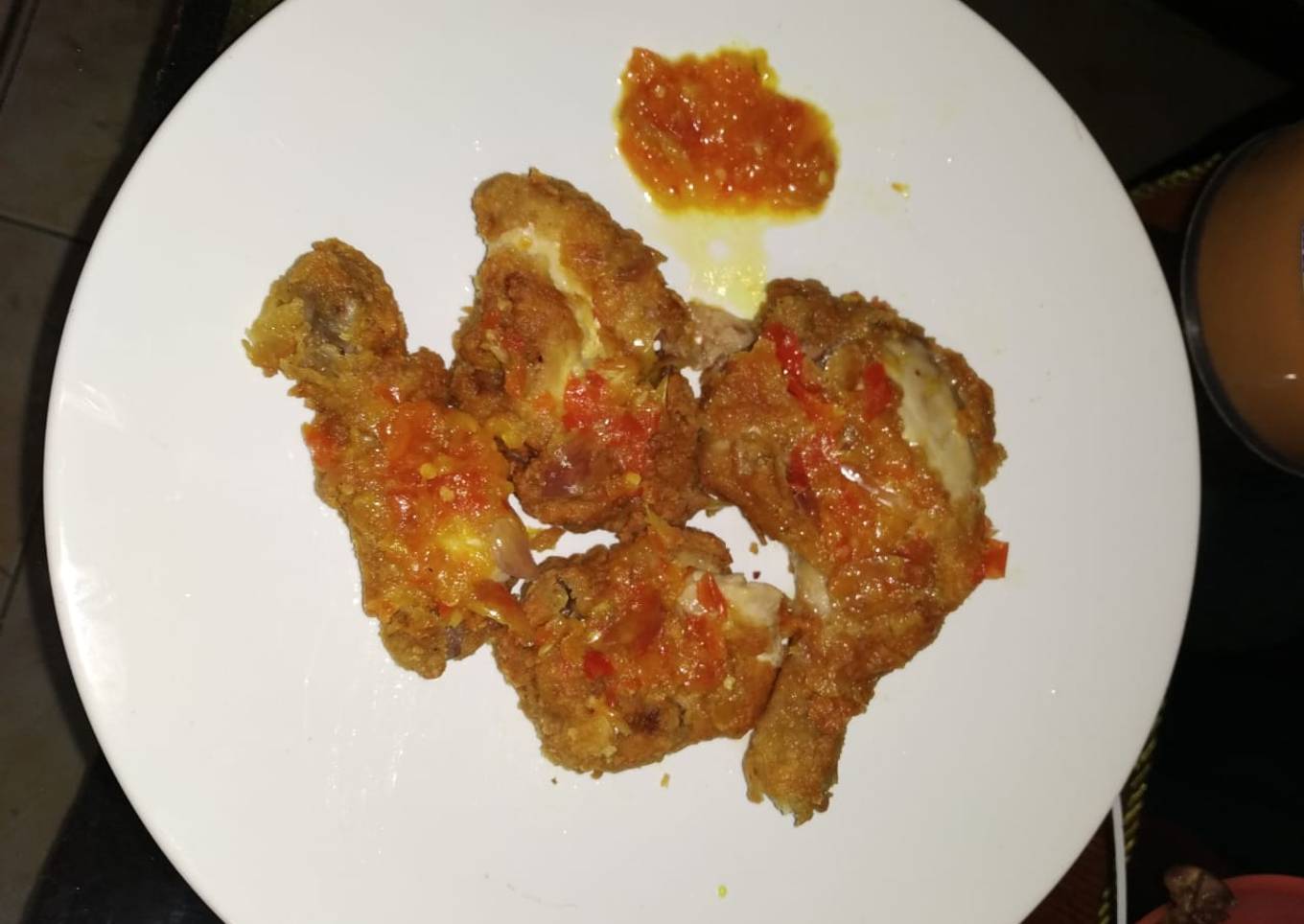 Ayam geprek anti gagal