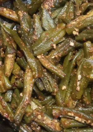 A picture of Bhindi masala.