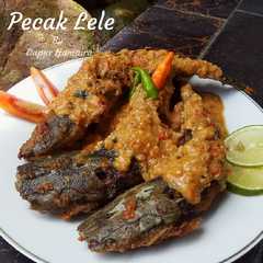 A picture of Pecak Ikan Lele.