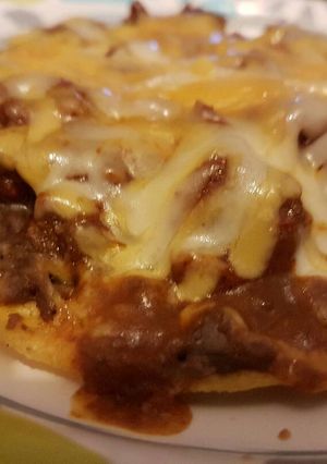 A picture of Mexican pizza.