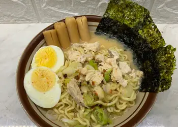 Resep Terbaru Simple Ramen (bahan lokal) Praktis Enak