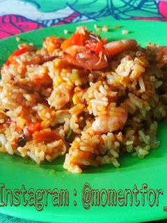 Foto resep Nasi goreng udang spesial