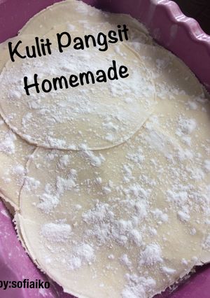 Foto resep Kulit Pangsit Homemade Takaran Sendok