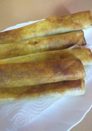 صورة لوصفة سجائر البوراك بالبطاطا