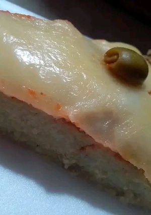 Una foto de Pizza de polenta súper