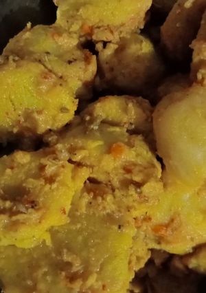 सुखी अरबी (sukhi arbi recipe in Hindi) रेसिपी मुख्य फोटो