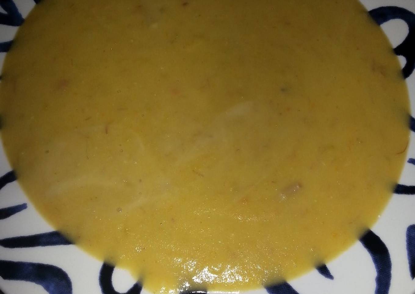 Puré de verduras con pollo