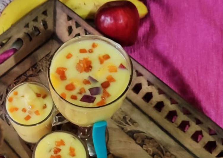 Simple Way to Prepare Ultimate Fruit custard