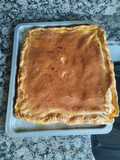 Empanada de caballa con pasas