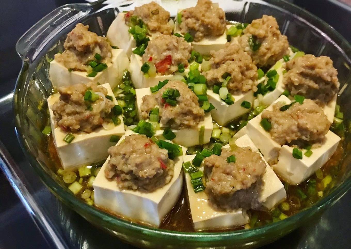(Non halal) Tim tofu babi cincang