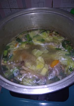 Foto resep SOP ceker ayam rumahan
