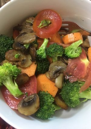 صورة لوصفة سلطه خضار 🥗