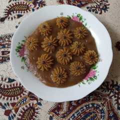 حلوای ساده آرد گندم-レシピのメイン写真