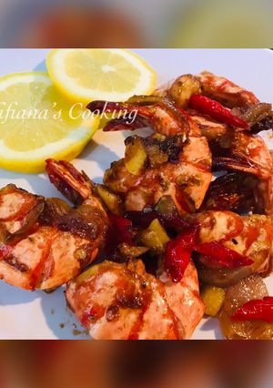 Foto resep Caramelized Butter Garlic Prawn #FingerLickingGewd