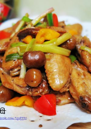 栗子燒雞 的食譜成品照片