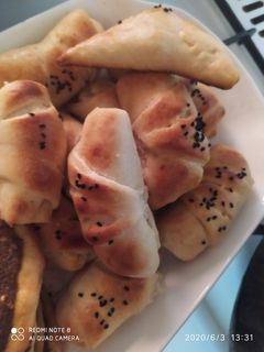 صورة لوصفة فطائر جبنة