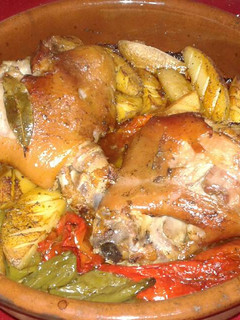 Una foto de Codillo al horno
