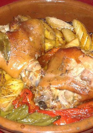 Una foto de Codillo al horno