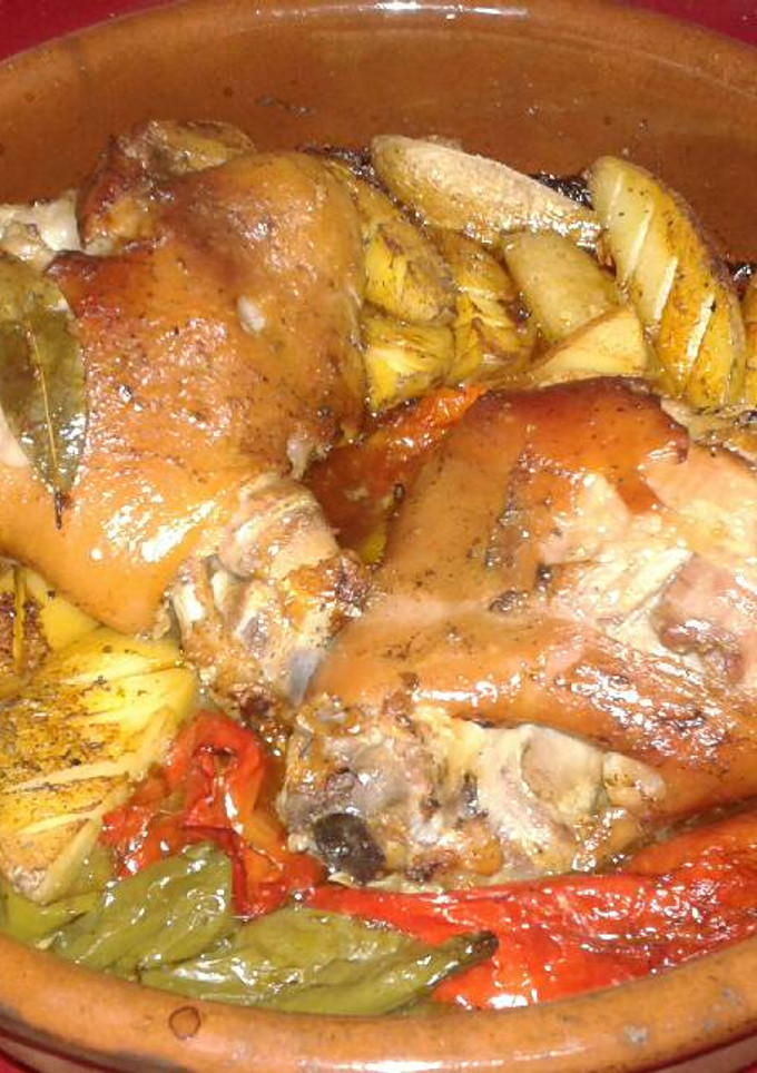 Una foto de Codillo al horno