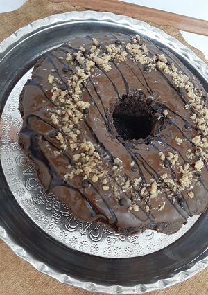 عکسی از دستور کیک شکلاتی