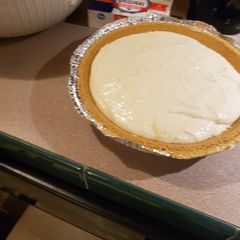 A picture of Cherry Cream cheese pie.