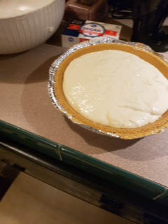 A picture of Cherry Cream cheese pie.