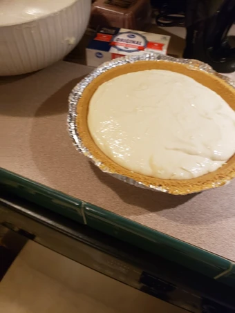 Easy Steps to Prepare Cherry Cream cheese pie the So Delicious Really delicious