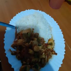 A picture of Stewed chicken #recipemarathon.