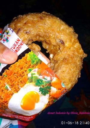 Foto resep Donat Indomie cetaaarrr membahana
