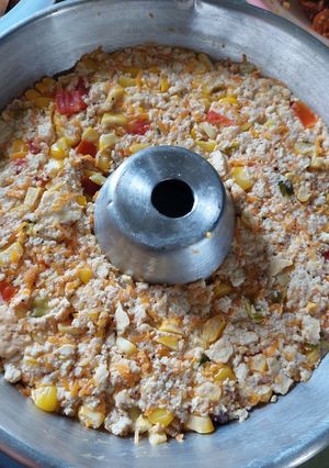 Foto resep Kukus Tahu Sayuran