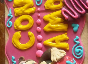 Una foto de Galleta decorada con Royal icing