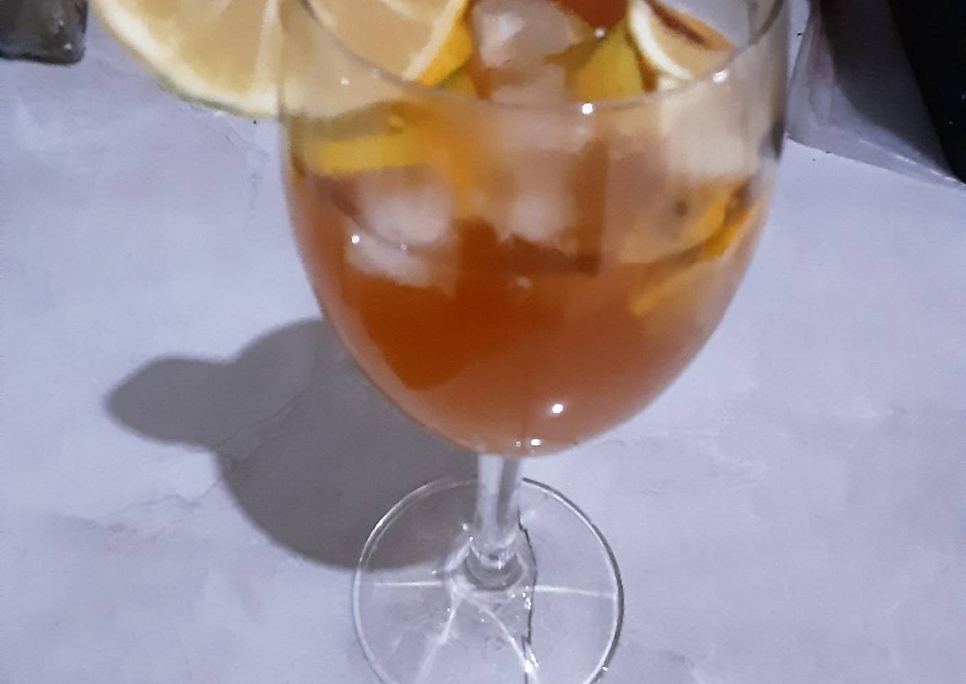 Ice lemon tea
