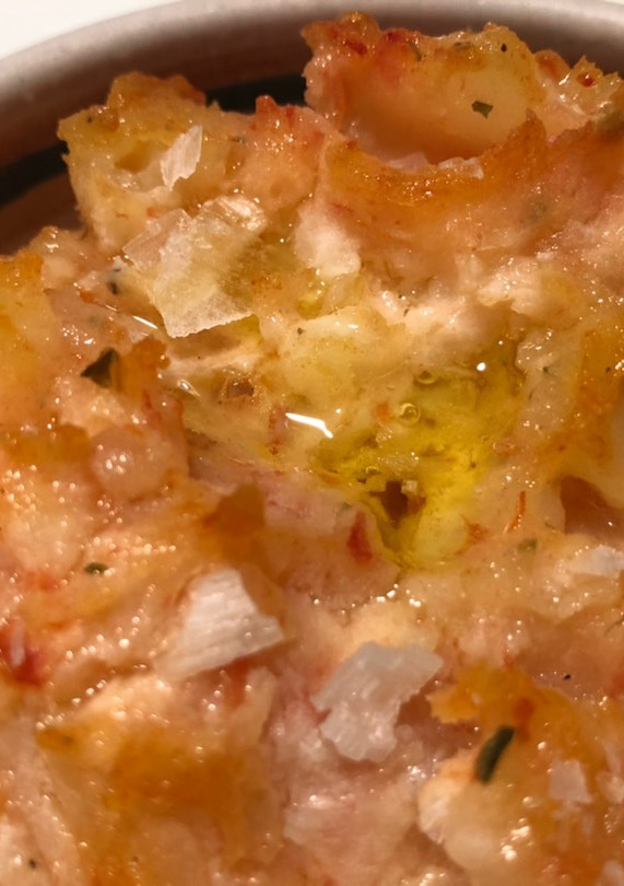 Una foto de Patatas hervidas con tomate