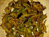Baingan aloo fry