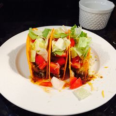 A picture of Beef tacos.