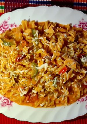 স্পাইসি পাস্তা রেসিপির প্রধান ছবি