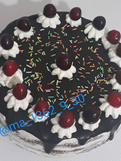 عکسی از دستور کیک تولد