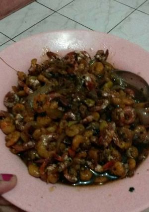 Foto resep Udang lada hitam