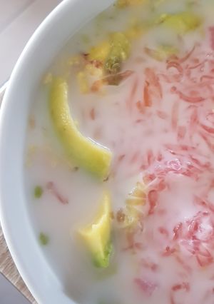Foto resep Es Pugar (alpukat agar2)
