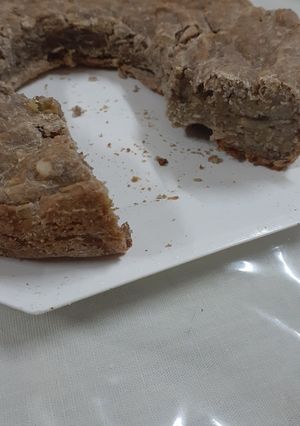 Una foto de Budín de banana sin huevo